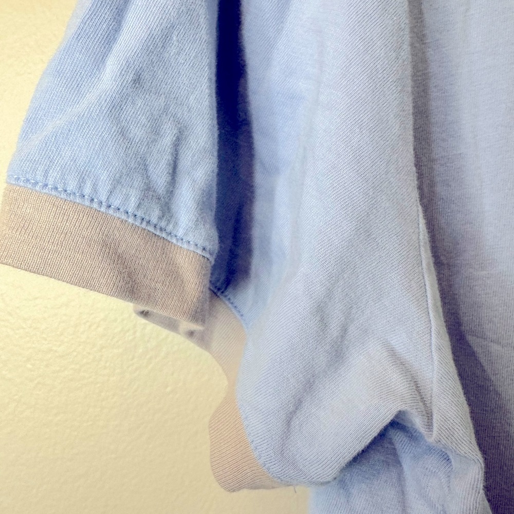 Lacoste Light Blue Short Sleeve‎ Tee - Picture 5 of 6